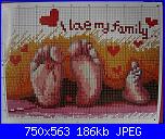 Piedini profumati: "I love my Family "-2-jpg
