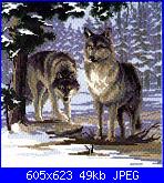 schema con i lupi KK 99537-Howling at the moon-lupo6-jpg