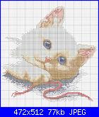 Schema gatto con fiocco verde-gattino_sdraiato-jpg