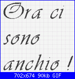 Dovrei fare una nuova scritta, chi mi dice che font è questo?-ora-ci-sono-gif