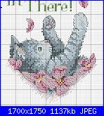 colori dmc x Dimensions 65041 House Mouse "Hang In There"-002-jpg