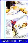 schema per lommy: bimbo che dorme con orsacchiotto.-baby-jpg