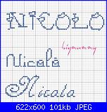 scritta Mamma e Nicolò + baby mickey-nicolo-1-jpg