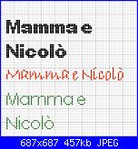 scritta Mamma e Nicolò + baby mickey-giadir-1-jpg