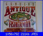 cerco schema ANTIQUE FISHERMAN-ricamo-pesce-jpg