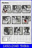 alfabeto Looney Tunes: Tweety, Gang, Sylvester, Bugs Bunny,-1-jpeg