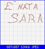 è nata sara-e-nata-sara-jpg