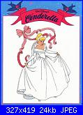 cerco schemi di nastri e fiocchi-disney-39005-fairy-tale-bride-cinderella-jpg