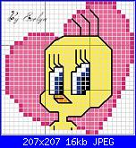 disegni x bavette di 30 punti-twetty-x-jpg