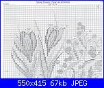 DMC Lavender XC0411  e DMC XC1333 Spring Flowers-5-jpg