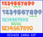 cerco numeri particolari-numeri-che-colano-gif