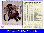 Alfabeto " ABC Angel Afghan"-letter-o-jj-pat-jpg