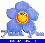 Grazie MALU' - Immagine in schema?-thanks%2520fiore%2520azzurro%2520sorriso-gif