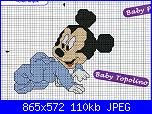 Cerco schemi con personaggi Disney per lenzuolino-baby-topolino-jpg