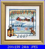 MINIATURE NATALIZIE  -  Permin of Copenhagen-2007-jpg