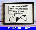 Ricami realizzati da Claudia.iaia-snoopy-tostapane_incorniciato-jpg