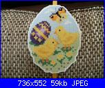 Uova di pasqua con pulcini su tela aida plastificata-62c84c33c36b4678ce6d5d37b3a02989-jpg