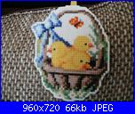 Uova di pasqua con pulcini su tela aida plastificata-ce505695077e7181719fa27d4180611a-jpg