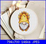 MIYA Stitch Jana Minasyan-gnome-chicken-hat-thanksgiving-jpg