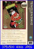 Cerco Dimensions 71-09151 Snowman and bear Stocking-51vomgqnhfl-_ac_-jpg