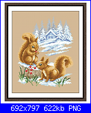 Winter squirrel - scoiattoli con bacche-scoiattoli-e-bacche-png