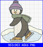 Pinguino / Pinguini-pinguim-patinando-png