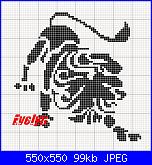 rimpicciolire schema  il segno del leone-leoncino-jpg