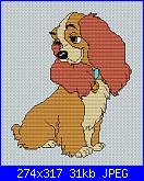 cerco schema Lilli (cagnolina di Lilli e il vagabondo)-disney-lady-jpg