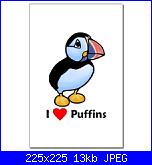 per le maghe del pc stitch: schema puffin (pulcinella di mare)-puffin-jpg