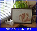 "Varietà" Sampler nascita Vervaco "Piedini"-s-jpg