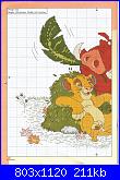 Il re Leone - Timon e Pumbaa-disney_cross_stitch_calendar_2003_-_003-jpg