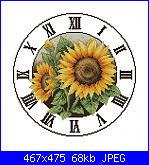 orologio con girasole-19093-jpg