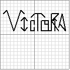 Nome Victoria a punto scritto-victoria-jpg