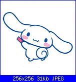 schemi personaggi cartone animato "il villaggio di hello kitty"-cinnamoroll-jpg