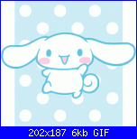 schemi personaggi cartone animato "il villaggio di hello kitty"-cinnamoroll1-gif