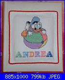 Ladysunflower: i miei lavori-album-portafoto-baby-paperino-jpg