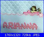 Questi sono i miei lavoretti... - pink-bavaglino-arianna-jpg