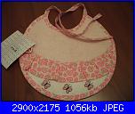 Francesca0580 - i miei lavori-bavaglino-farfalline-jpg