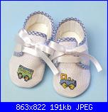 Questi sono i miei lavoretti... - pink-scarpine-con-trenino-jpg