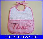 Francesca0580 - i miei lavori-bavaglino-elena-farfalla-jpg