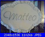 I Lavori di Katia-fiocco-nascita-matteo-2013-jpg