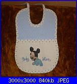 Questi sono alcuni dei miei lavori.giusy1-bavetto-baby-topolino-jpg