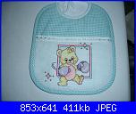 ecco i miei piccoli lavori - cris09-bavaglinopugile2-jpg