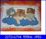 Alcuni dei miei ricami - luisangela85-cuscini-gattini-jpg