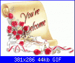 cuciola_tvtb: buongiorno a tutte le forumine-your_are_welcome-gif