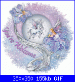 antonellarosaria: mi presento-your_welcome_unicorn_angel-gif