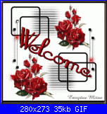 lory1: ciao sono nuova-7welcome-gif