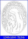 I miei ricami intaglio - Vicky57-madonnina-1-001-jpg