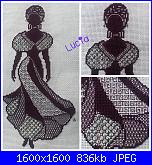 Lucia 59 - Blackwork una nuova passione - ricami finiti-lady1-jpg