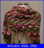 Punto Coccodrillo, tutorial, schema, idee, modelli-croc-shawl-coccodrillo-scialle-jpg